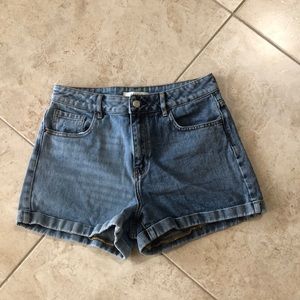 Pacsun denim jean shorts size 28 trendy
